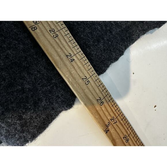 Gro A Live Size 40 Women Full ZIP Wool Sweater Jacket Asymmetrical Mix Knit CLT - Picture 6 of 8